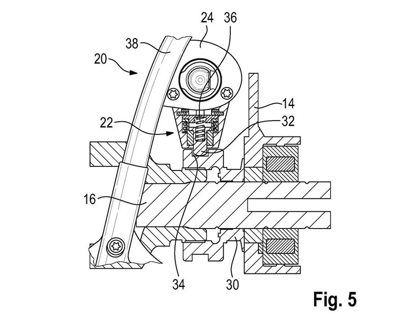 BMW R18 security patent drawings