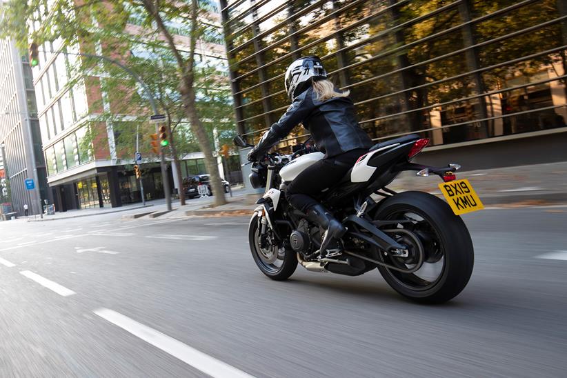 Triumph Street Triple S rear