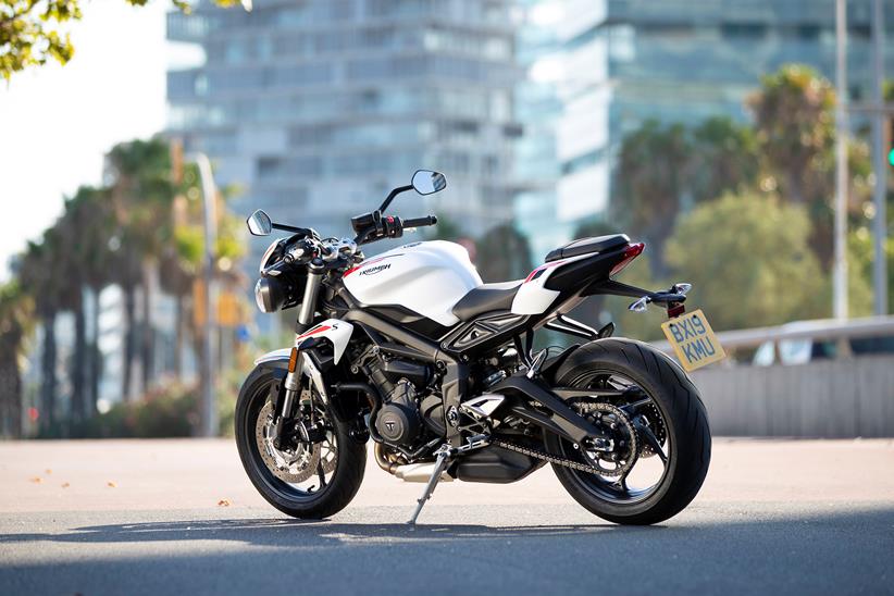 Triumph Street Triple S left side