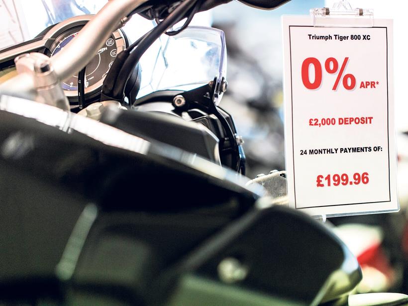 Find great deals at motorbike dealerships