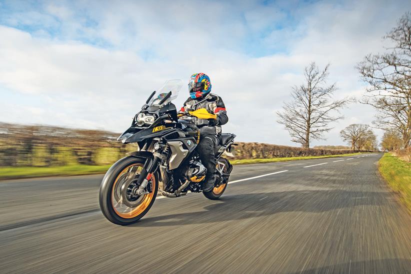 The BMW R1250GS remains Britain's best-selling bike