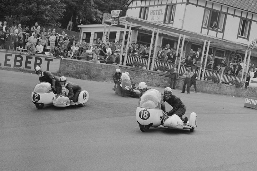 Colin Seeley was a successful sidecar racer