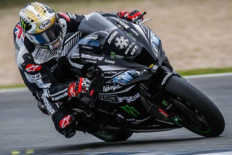 WSB: Jonathan Rea eases to the front at Jerez test