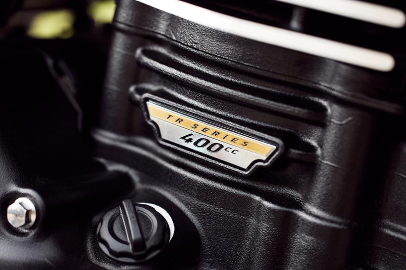 Triumph's new 400 engine