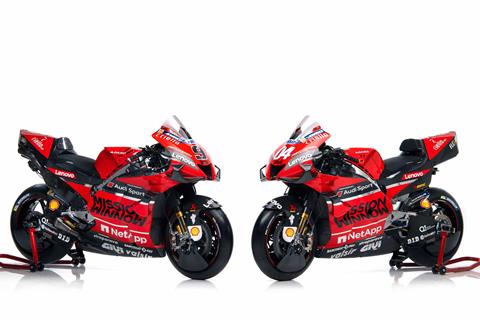 MotoGP: Dovizioso and Petrucci unveil 2020 Ducati livery