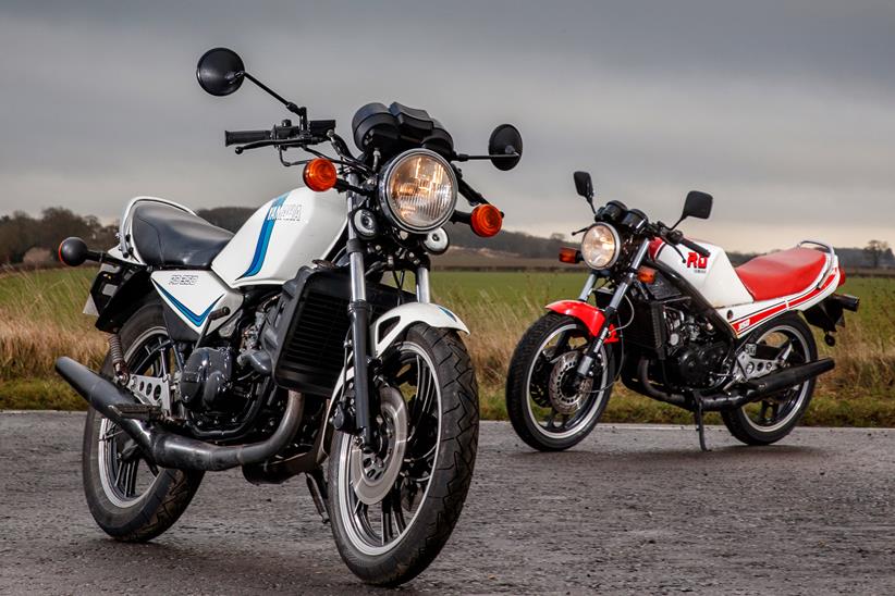 1980 Yamaha RD350LC vs 1985 Yamaha RD350N