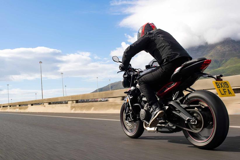 Triumph Street Triple 765 R rear view