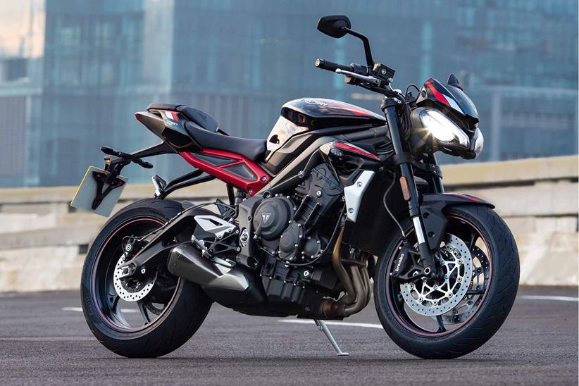 Triumph Street Triple 765 R static view