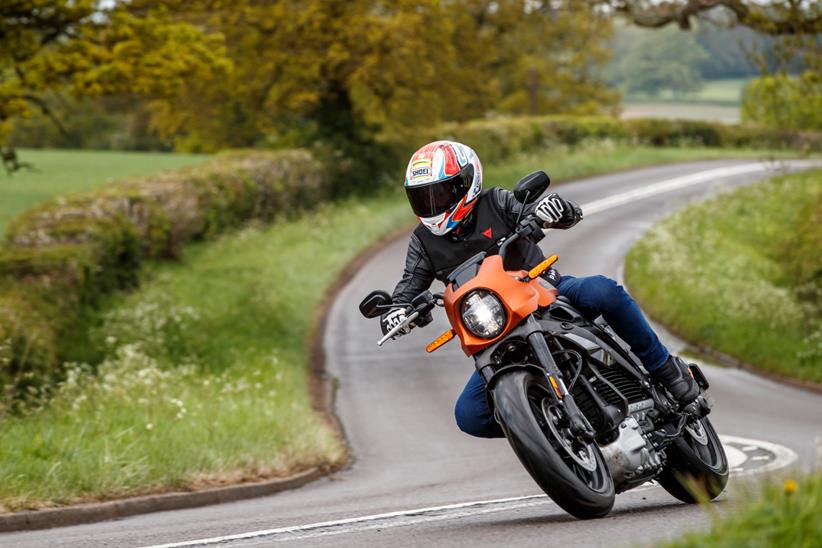 Harley-Davidson Livewire on the road