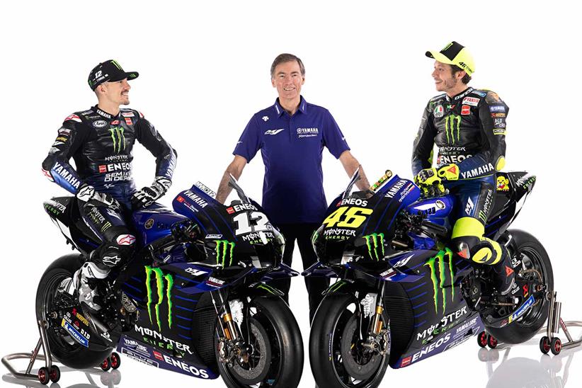 The 2020 Monster Energy Yamaha Livery