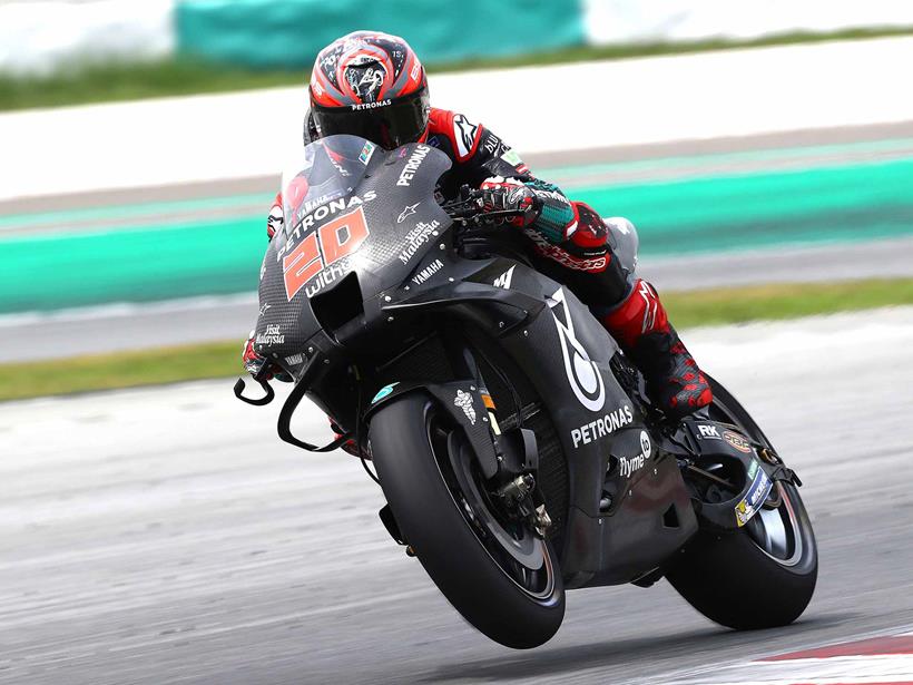 Quartararo tops day two on the 2020 M1