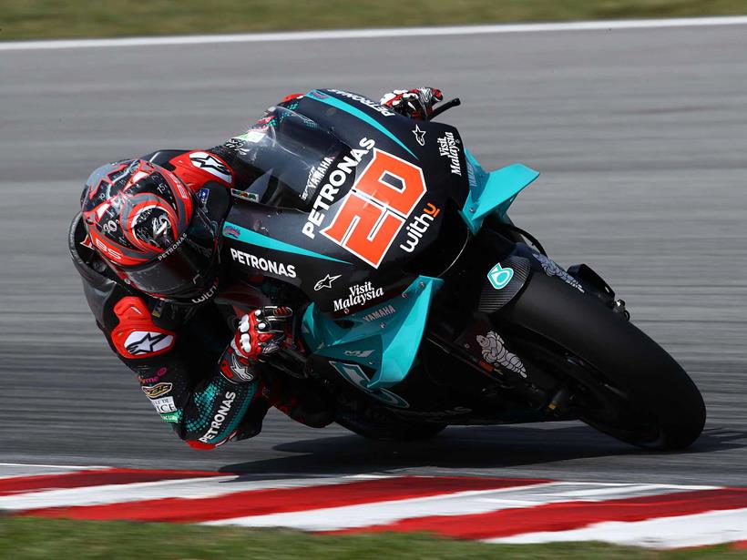 Quartararo tops day one of Sepang Test