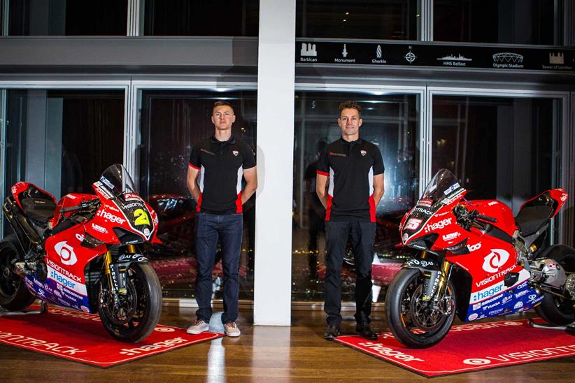 The 2020 VisionTrack Ducati line-up