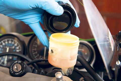 Braking bad? How to change your motorbike's brake fluid