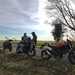 KTM 125 Duke in the countryside with two other bikes