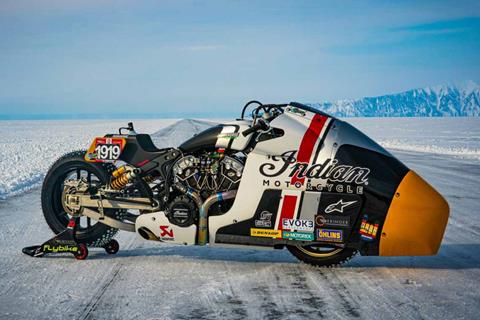 Indian reveal sub-zero Appaloosa v2.0 ahead of Russian ice drag racing debut