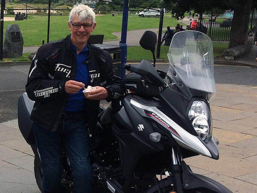 Nigel now owns a Suzuki V-Strom 650