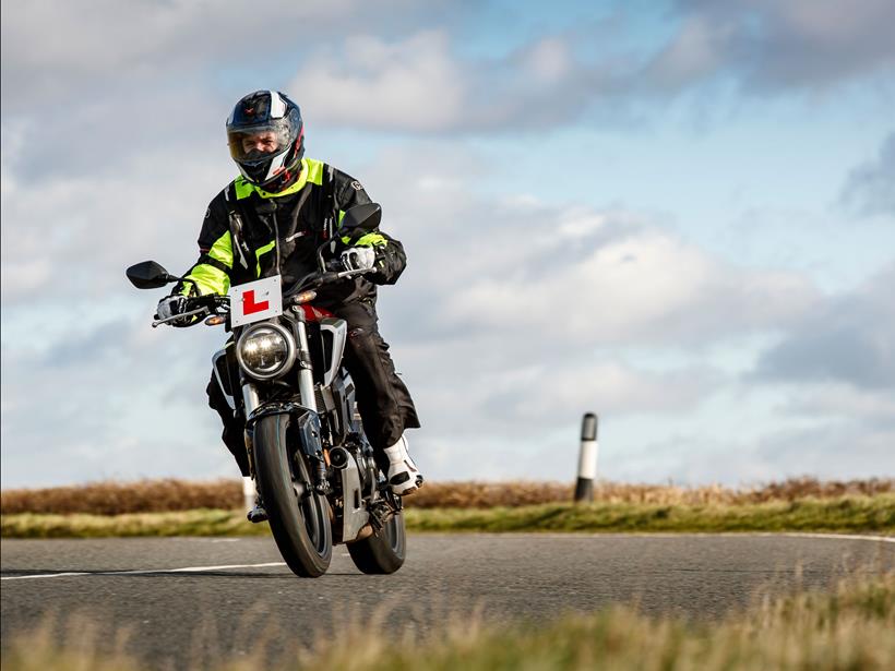 Adam hits the road on the Honda CB125R