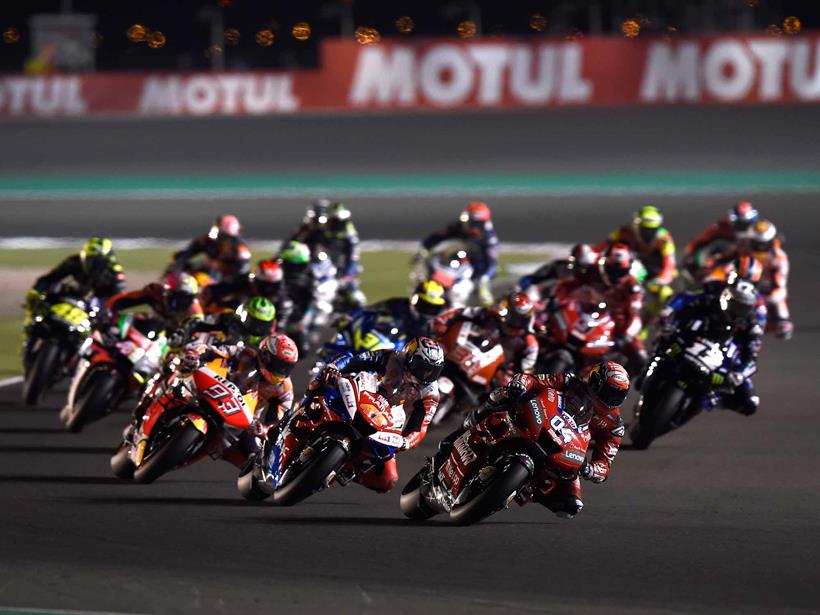 The MotoGP race in Qatar has been cancelled