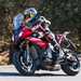 The 2015 BMW S1000XR with Michael Neeves aboard testing Metzeler M9 RR