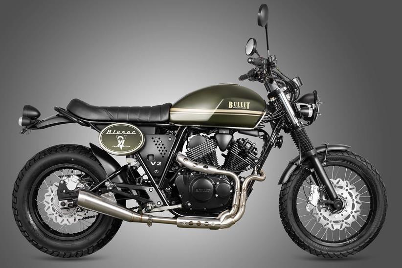 Bullit Bluroc 250 in British racing green