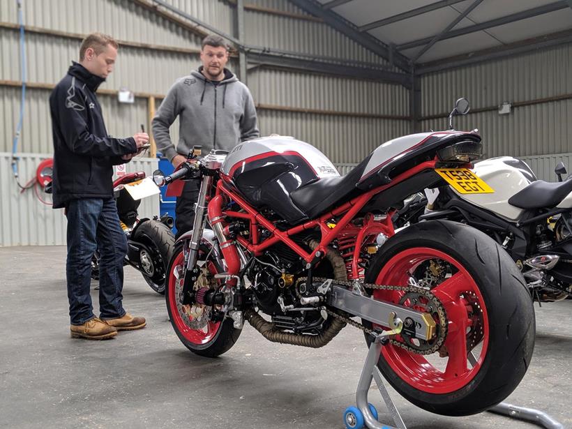 Ducati M900 Monster turbo at Devitt MCN Festival 2019