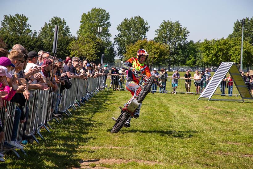 Steve Colley's stunt trials show