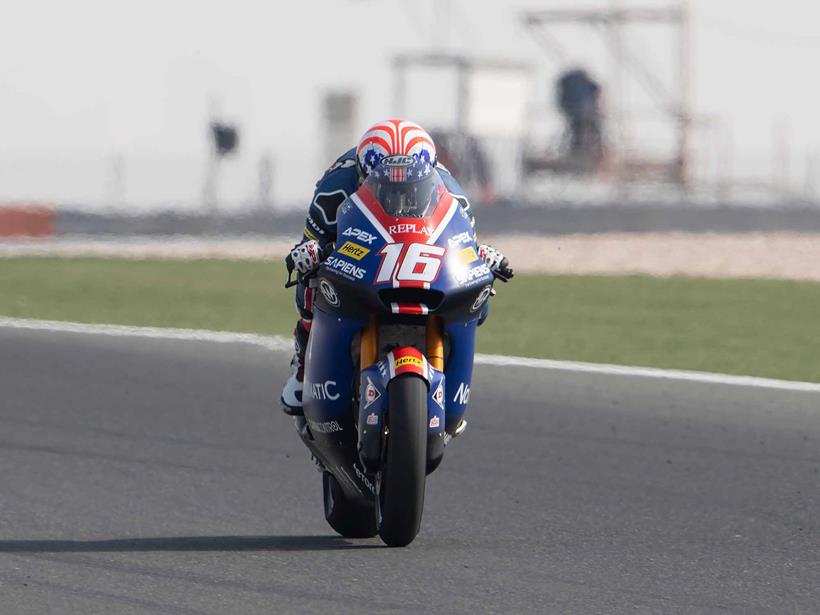 Joe Roberts takes Moto2 pole in Qatar