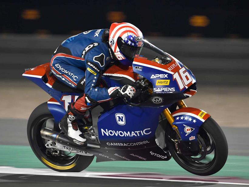 Joe Roberts breaks Qatar lap record in Moto2