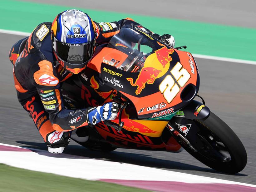 Raul Fernandez fastest in Moto3 at Qatar