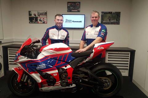 Paul Jordan joins RAF Regular & Reserve Kawasaki for 2020 road racing season