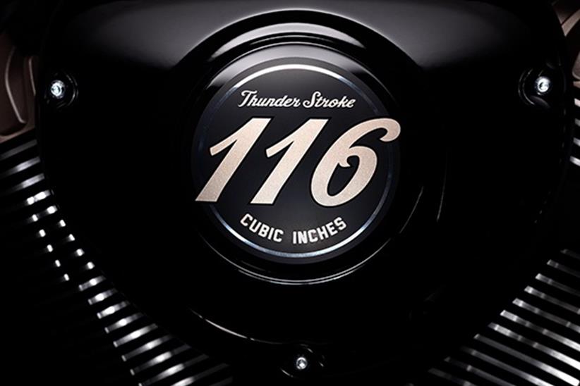 The special bike will use the Thunder Stroke 116 engine