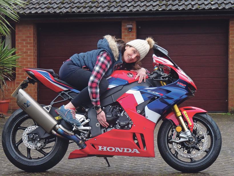 The Honda Fireblade SP gets coated with fresh protection