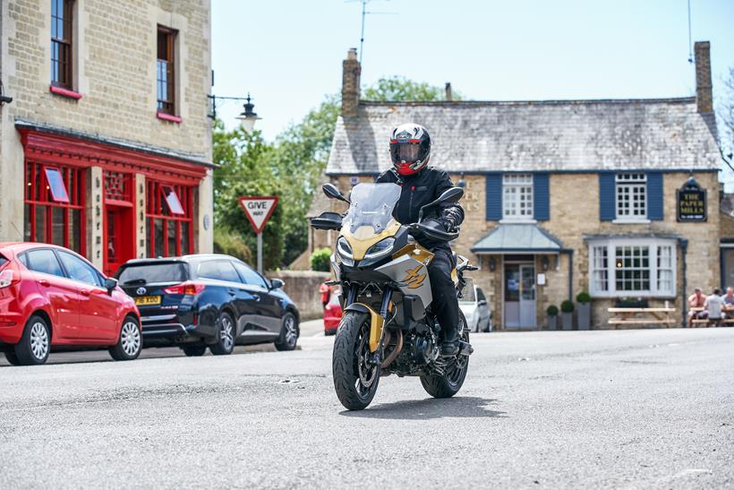 Riding the BMW F900XR TE