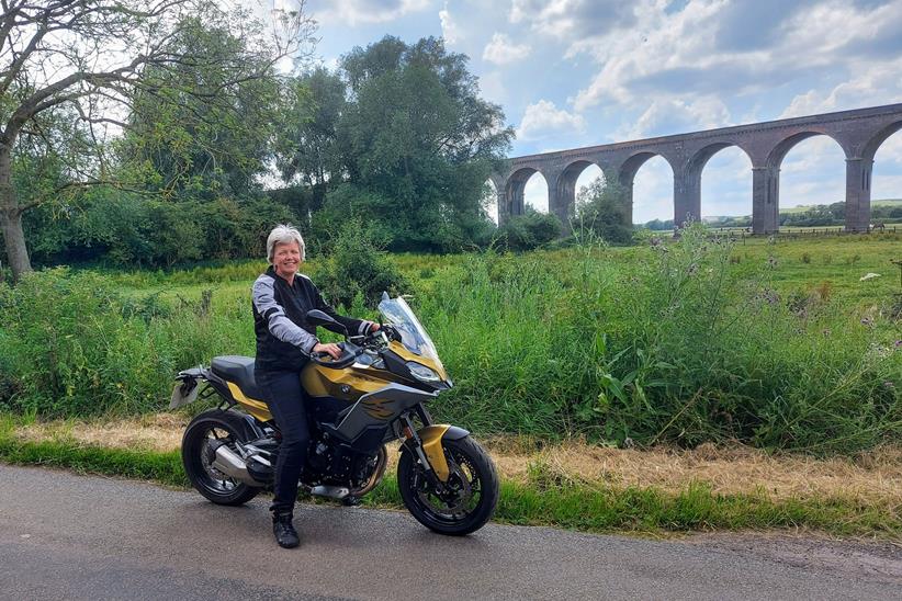 Parked up on the BMW F900XR