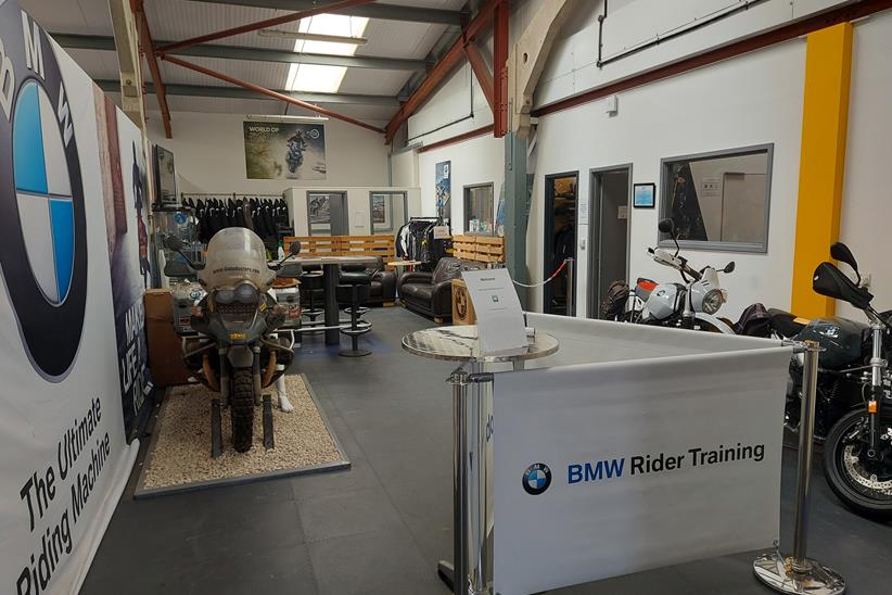 The BMW Rider Training centre