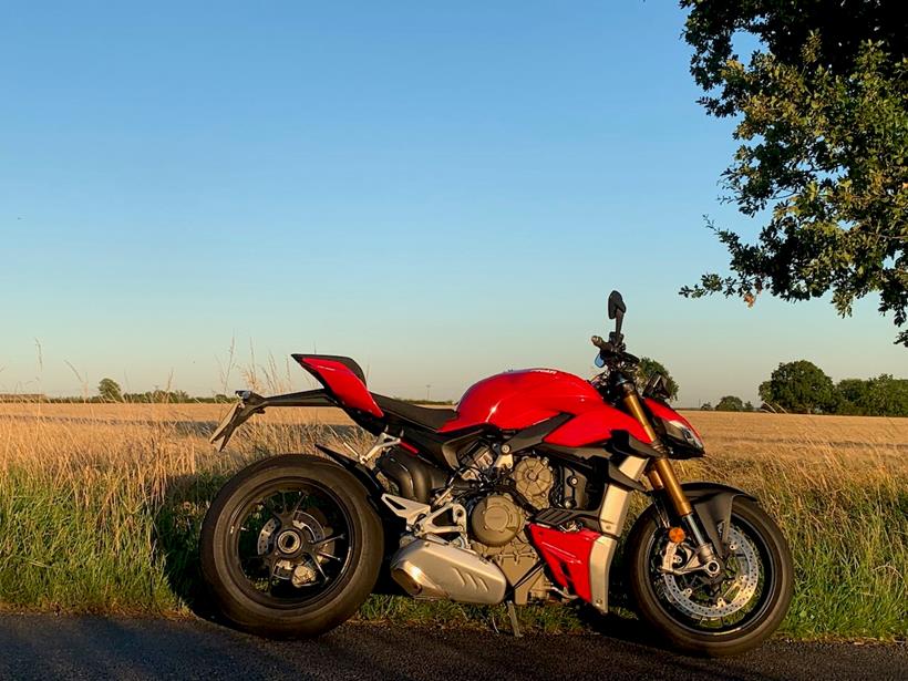 Summertime riding on the Ducati Streetfighter V4 S