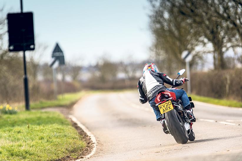 Ducati Streetfighter V4S rear