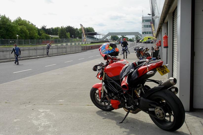 Original Ducati Streetfighter on tour at Mondello Park