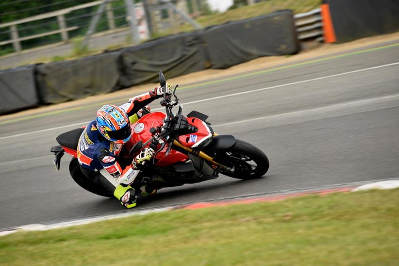 Streetfigthter is superbike-quick at Brands