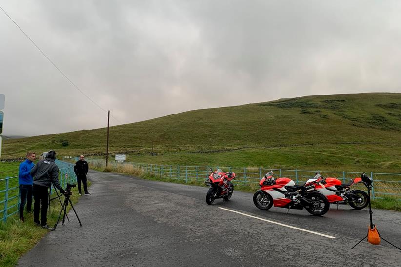 Ducati Superleggera photoshoot