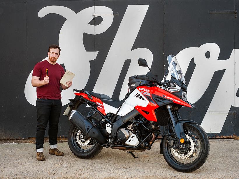 Jordan gets stuck in with the Suzuki V-Strom 1050XT