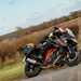Cornering on the KTM 1290 Super Duke GT with luggage