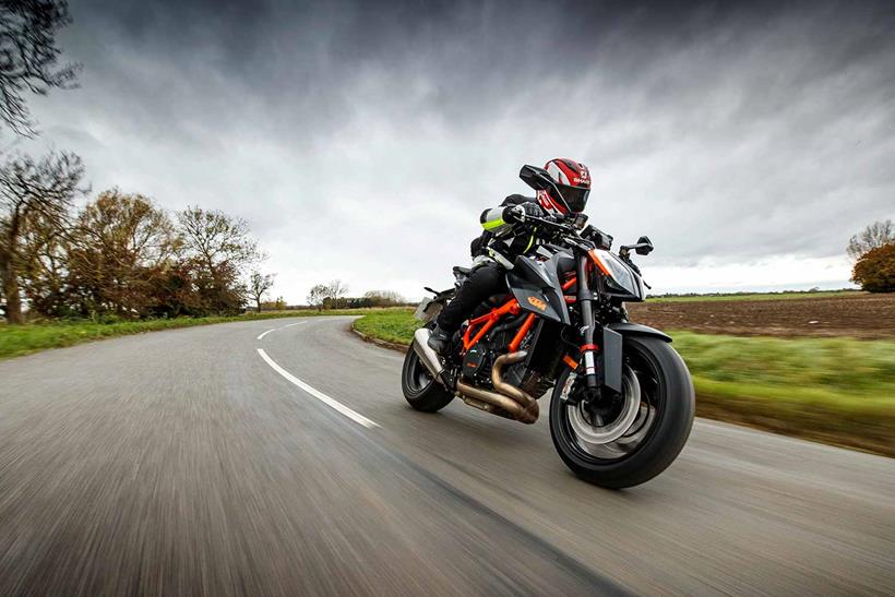 Riding the KTM 1290 Super Duke R