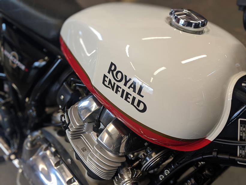 Lovely detailing on the Royal Enfield Interceptor 650