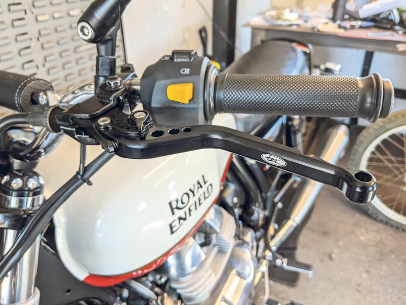 Tec brake and clutch levers for Royal Enfield Interceptor 650