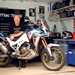 Rich with the Honda Africa Twin at home