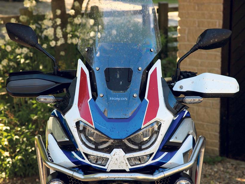 New handguards for the Honda Africa Twin