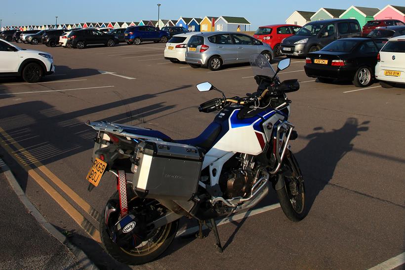 Africa Twin in Southwold