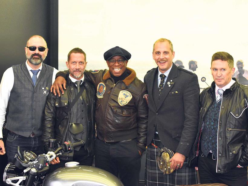 Mike Butler, Dutch Van Someren, Ian Wright, Ben Bowers and Steve Sargent at the 2019 DGR